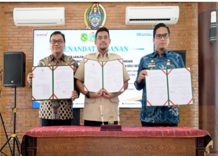 Bobby Nasution, Wali Kota Medan, dan Bupati Deliserdang Sepakati Proyek PSEL Atasi Sampah Perkotaan