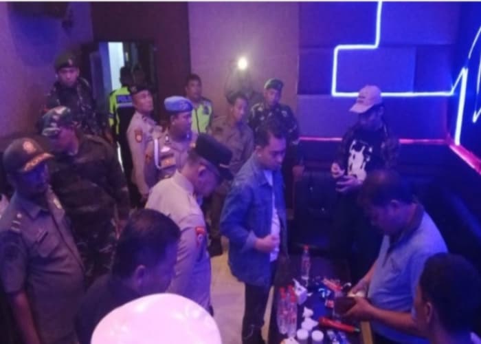 Patroli Gabungan Tiga Pilar Polres Labuhanbatu Tingkatkan Keamanan Tempat Hiburan Malam